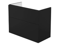 MDF Шкаф за баня Prizma Nero 80см