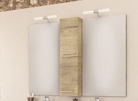 Огледало за баня - 2 броя Luxus 120 Wood