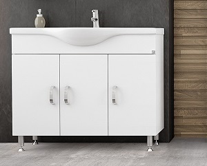 Долен шкаф за баня Alba 100 White