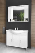 Комплект за баня Alba 100 White