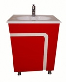 PVC шкаф за баня с мивка ICP 6085R