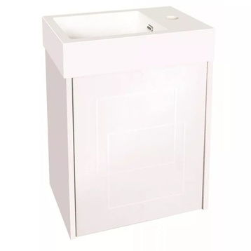 Бял шкаф за баня ICP 4530 NEW