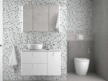 Мебели за баня серия UNiiQ 90 см Matt White