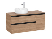 Стилен шкаф за баня The Gap Walnut