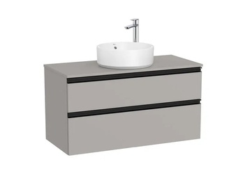 Окачен шкаф за баня The Gap Grey Matt 100см