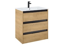 MDF шкаф за баня Unik Light Oak 70.5см