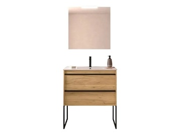 Серия мебели за баня Attila 80см Africa Oak