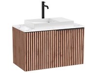 Шкаф за баня Unik Horizon White 90см